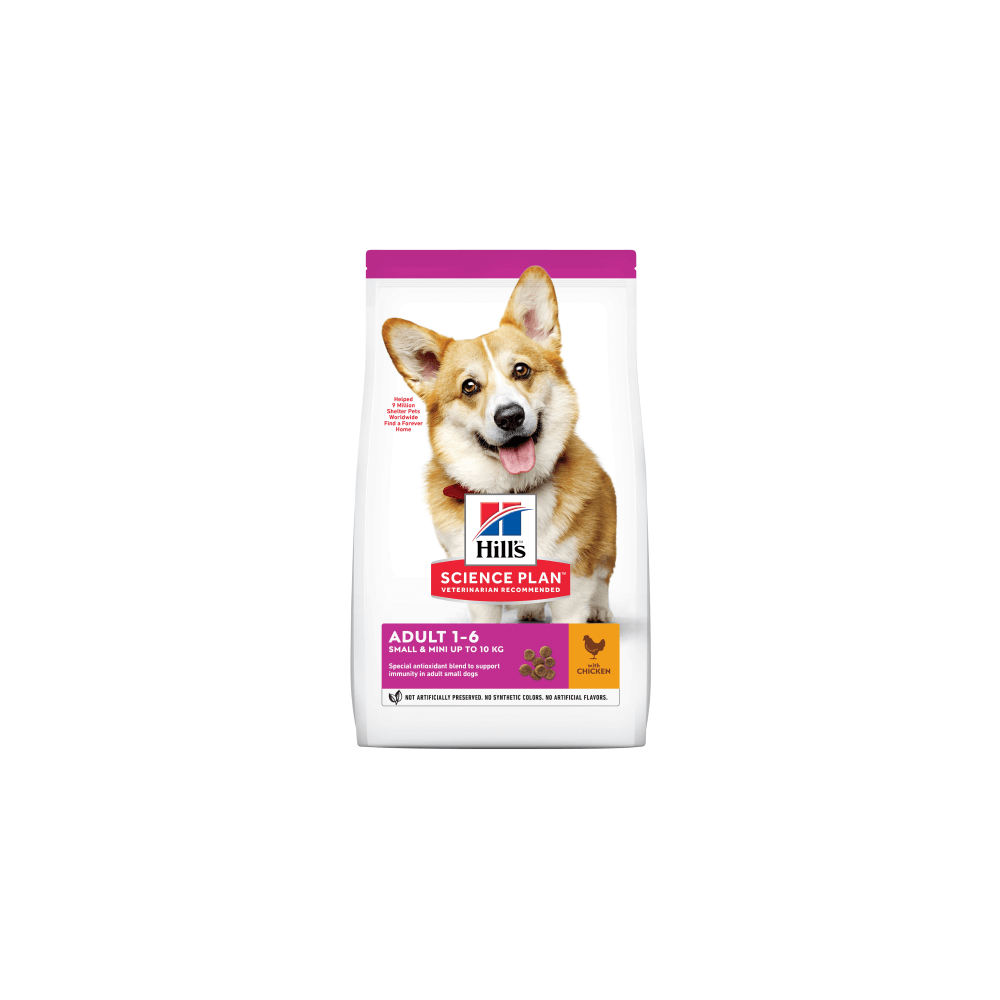 Hill's Science Plan Canine Adult Small & Mini Chicken Dry Dog Food