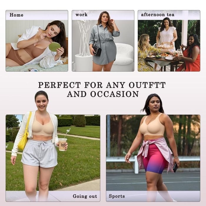🎁New Year Sale 50% OFF!!⚡ -Super firming bra | Women Wirefree Seamless Bras 👍No more sagging breasts