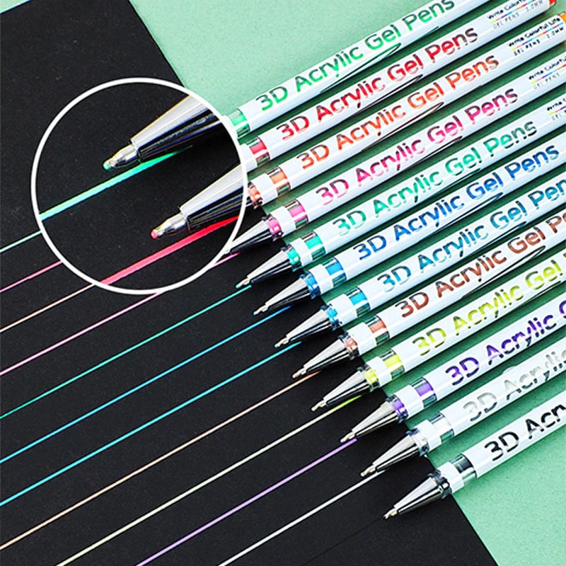 🎁New Year Sale 50% OFF🎁50K+ SOLD! Almost Gone✨Multi-Color Gel Pen Set for Drawing & Coloring