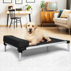 Aluminium Outdoor Dog Bed Frame – Metal Base for Pets