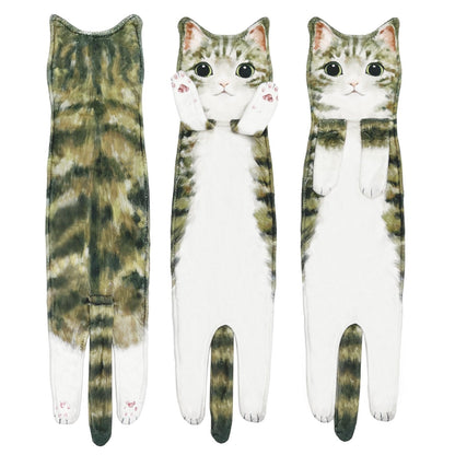 🎁 Christmas Sale 50% OFF🎅 Funny Cat Hand Towels🐱