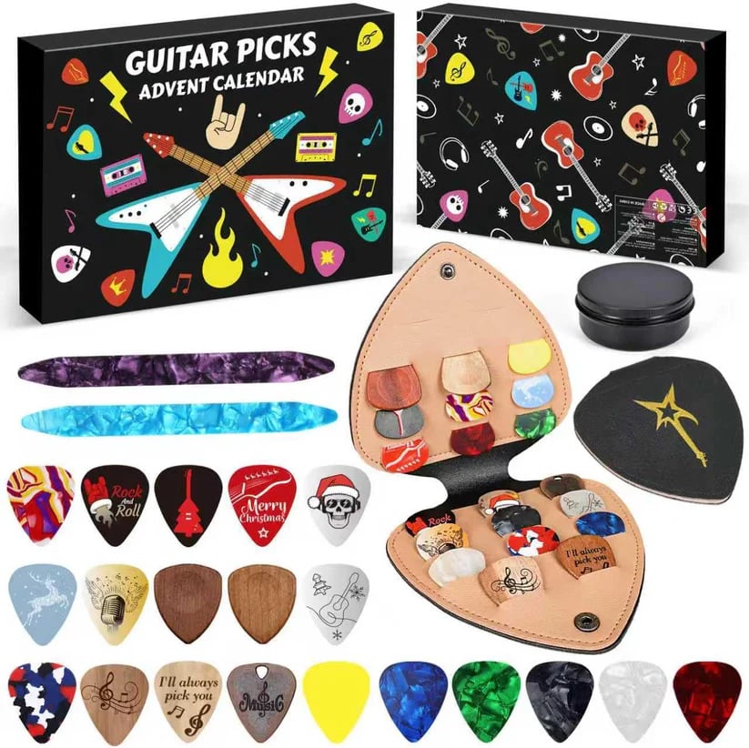 🔥LAST DAY 50% OFF🎸Guitar Picks Advent Calendar 2025🎁