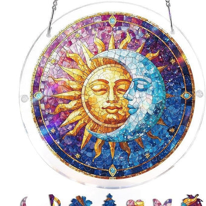 🔥LAST DAY 70% OFF 🧩Acrylic 80 Pcs Puzzle✨Suncatcher Hanging Ornament