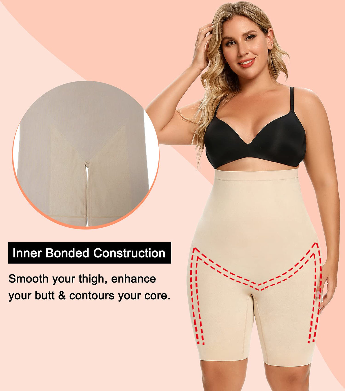 🔥LAST DAY 50% OFF💃Upgrade High Waisted Tummy Control Hip Lift Pants