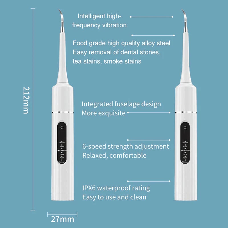 🎁Year-End Sale 70% OFF🏆🦷Professional Multi-Function & Multi-Speed Ultrasonic Teeth Cleaner