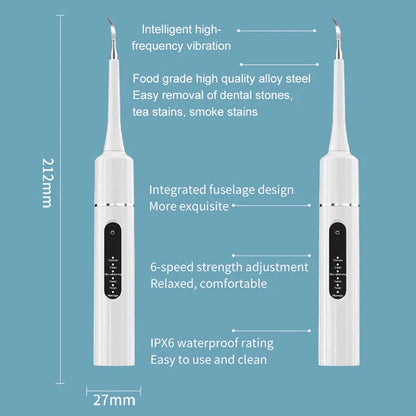 🎁Year-End Sale 70% OFF🏆🦷Professional Multi-Function & Multi-Speed Ultrasonic Teeth Cleaner