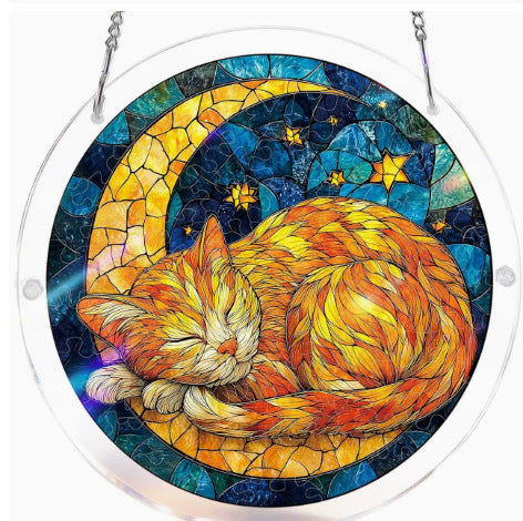🔥LAST DAY 70% OFF 🧩Acrylic 80 Pcs Puzzle✨Suncatcher Hanging Ornament
