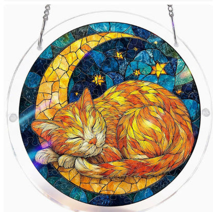 🔥LAST DAY 70% OFF 🧩Acrylic 80 Pcs Puzzle✨Suncatcher Hanging Ornament