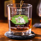 I Own You For Sure Photo Ver - Personalized Whiskey Glass