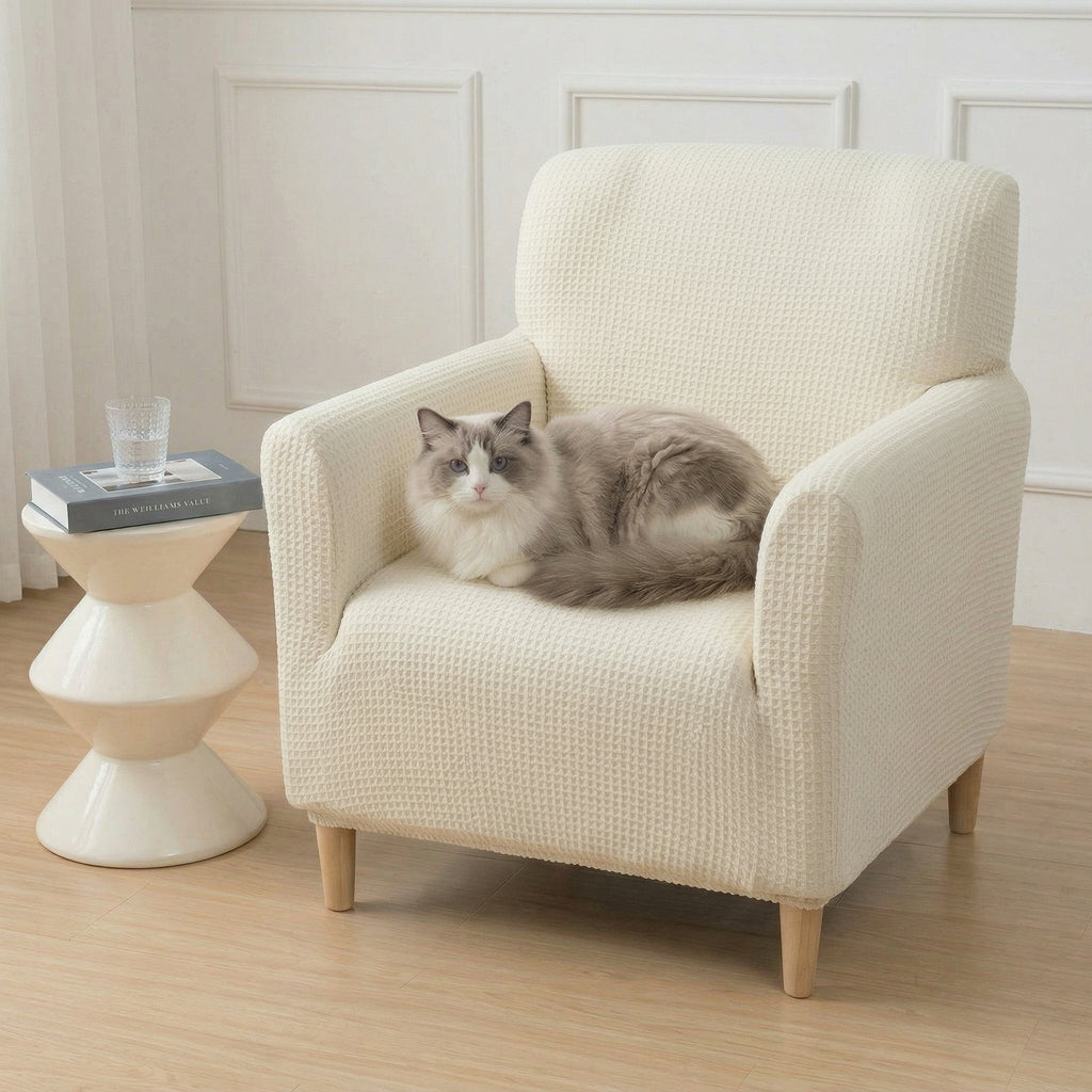 High-Elastic Water-resistant and Anti-Scratch Full Wrap Sofa Protection Armchair Cover