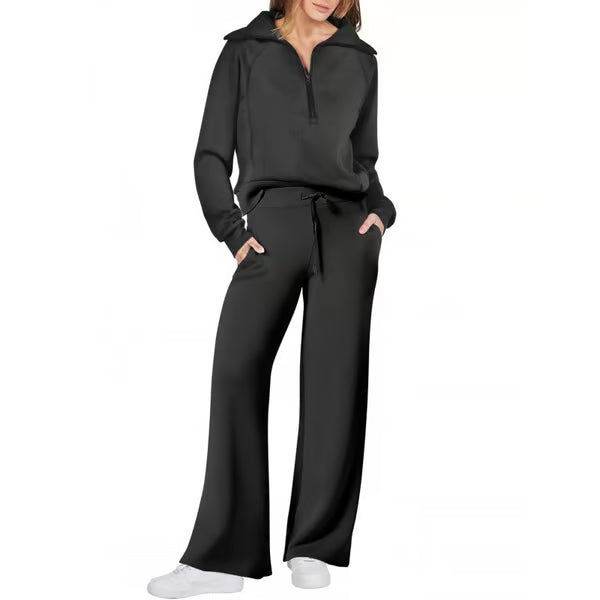 💝Black Friday Sale 50% OFF!!⚡🎀Women's 2 Piece Casual Outfits Sweatsuit Set