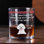 Putting Up With Version 3 - Personalized Whiskey Glass