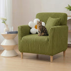 Jacquard Stretch Full-Cover Anti-scratch Armchair Cover
