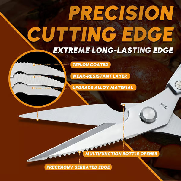 🔥Last Day Sale 50%OFF🔥Multifunctional Heavy-Duty Kitchen Shears Scissors