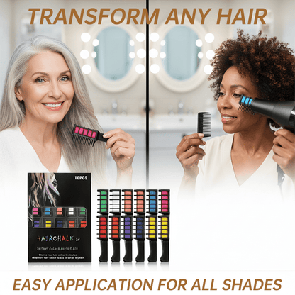 💇‍♀️✨Christmas Sale 50%🔥Festive Fun Hair Chalk Combs