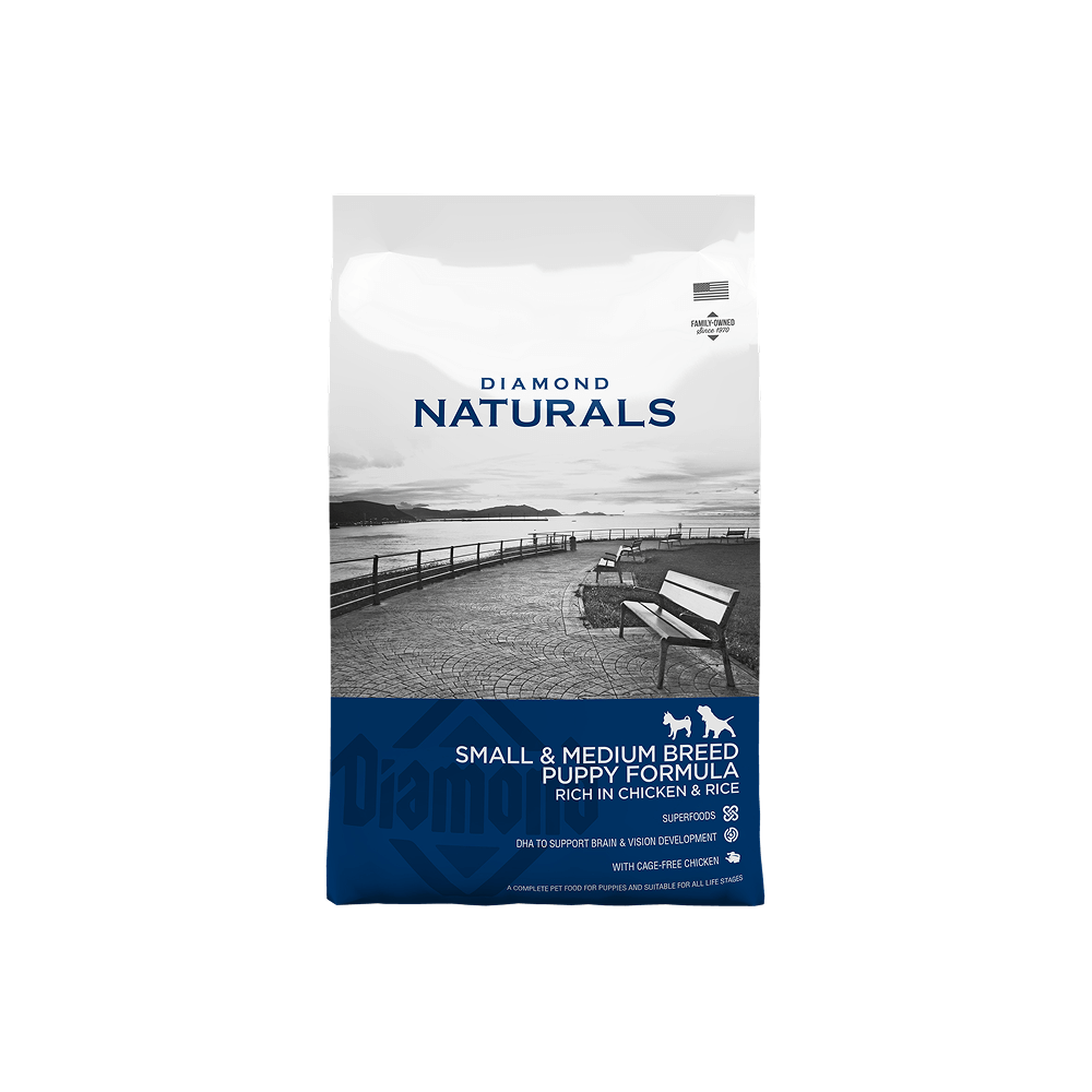 Diamond Naturals Small And Medium Puppy Dry Food Chicken & Rice