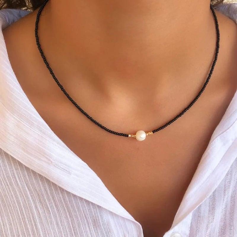 💝Freshwater Pearl Necklace (4 Color Options)buy 2 free shipping