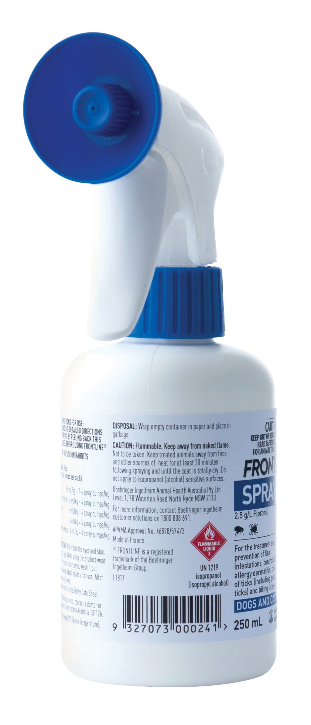 Frontline Spray for Dogs & Cats