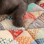 Garden Chic Cotton One-Piece Pet Friendly Protective Couch Cover