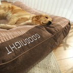 Customized Large Thick Scratch-resistant Spine Protection Dog Cushion Bed