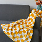Stylish Chequered Flannel Pet Blanket Dog & Cat Blanket