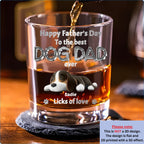 A Lot Of Licks For You - Personalized 3D Effect Whiskey Glass