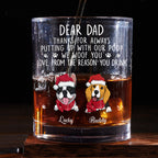 Reason You Drink - Personalized Whiskey Glass