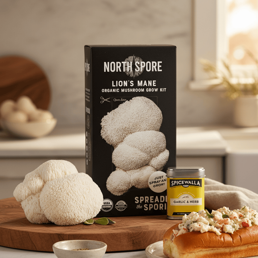 Lion's Mane Lobster Roll Meal Kit