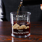 I Own You For Sure Cat Ver - Personalized Whiskey Glass