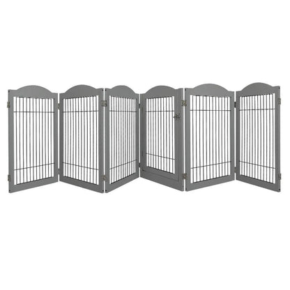 6 Panels Pet Playpen Pet Gate