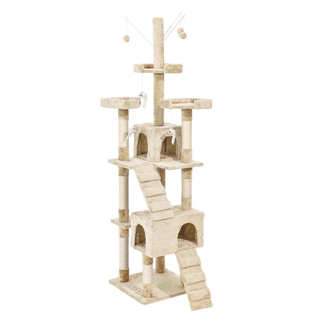 Cat Tree Scratcher Playground 210cm