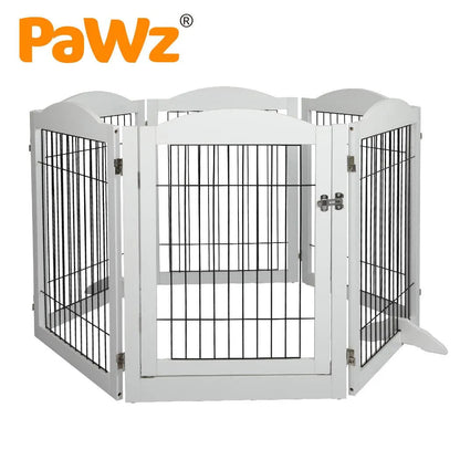 6 Panels Pet Playpen Pet Gate