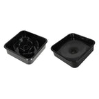 Raised Pet Feeder with No-Spill Slow Feeder Bowl