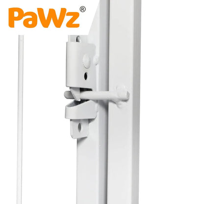 8 Panel Dog Playpen White