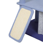 Cat Tree Post Scratching Multi-Level - Blue