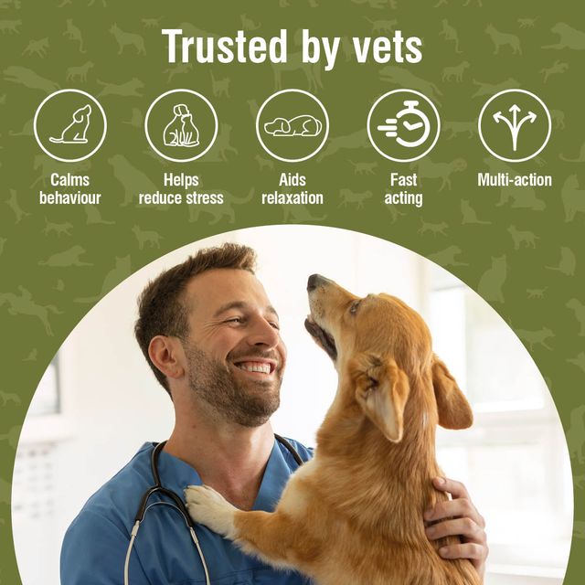 Nutravet - Nutracalm (Stress & Anxiety Supplements for Dogs & Cats) 15 caps