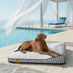Extra Large Cooling Washable Rectangle Orthopedic Outdoor Dog Bed