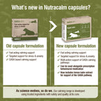 Nutravet - Nutracalm (Stress & Anxiety Supplements for Dogs & Cats) 15 caps