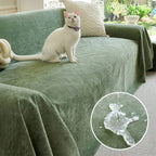 Soft and Waterproof Scratch-Resistant Non-Linting Throw  Sectional Couch Cover