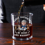Very Distracted By - Personalized Whiskey Glass