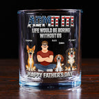 Unforgettable Dog - Personalized Whiskey Glass