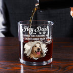 You Taught Me This Photo - Personalized Whiskey Glass