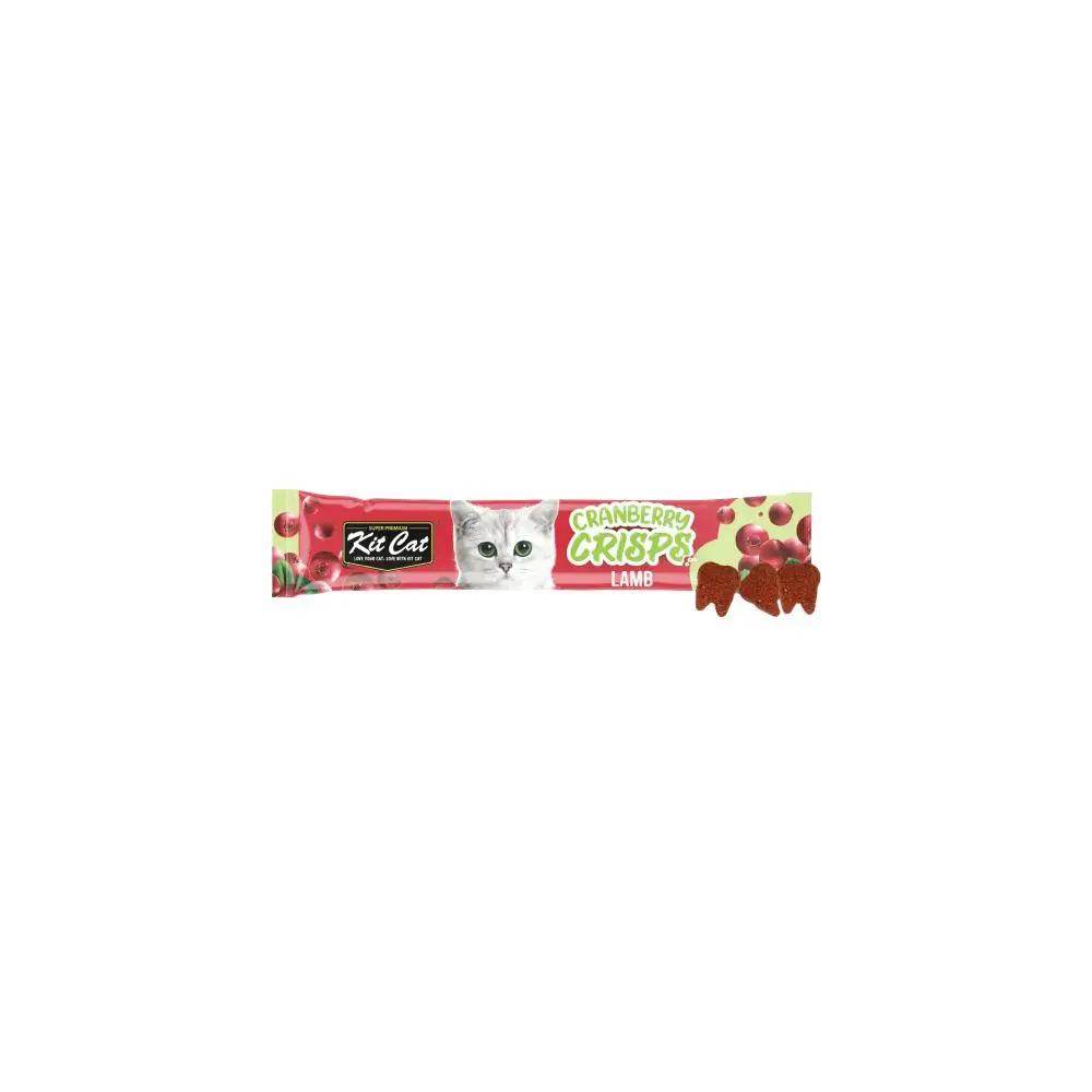 Kit Cat Cranberry Crisps Lamb Cat Treat 20g Singles
