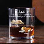 I Own You For Sure Fur Version 2 - Personalized Whiskey Glass
