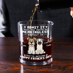 Thanks For Having Me - Personalized Whiskey Glass