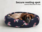 Unique Floral Pet Calming Bed