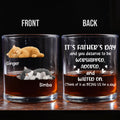 Deserve To Be - Personalized Whiskey Glass