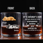 Deserve To Be - Personalized Whiskey Glass