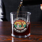 The Man The Myth - Personalized Whiskey Glass