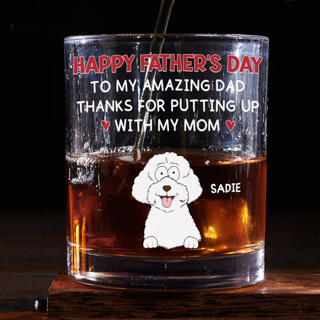 Putting Up With Version 3 - Personalized Whiskey Glass